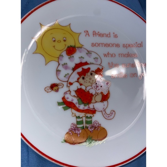 Vintage Strawberry Shortcake Decorative Plate โจ๐ - Picture 2 of 4